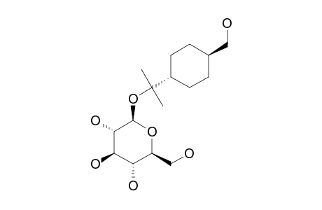 TRANS-PARA-MENTHANE-7,8-DIOL-8-O-BETA-D-GLUCOPYRANOSIDE
