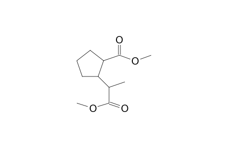 CYCLOPENTANEACETIC ACID, 2-(METHOXYCARBONYL)-.ALPHA.-METHYL-METHYL ESTER