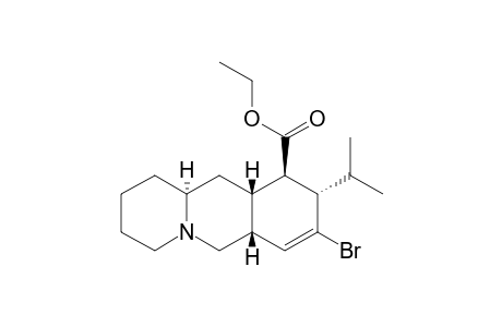 ethyl (6aR,9S,10R,10aS,11aS)-8-bromo-9-propan-2-yl-2,3,4,6,6a,9,10,10a,11,11a-decahydro-1H-pyrido[1,2-b]isoquinoline-10-carboxylate