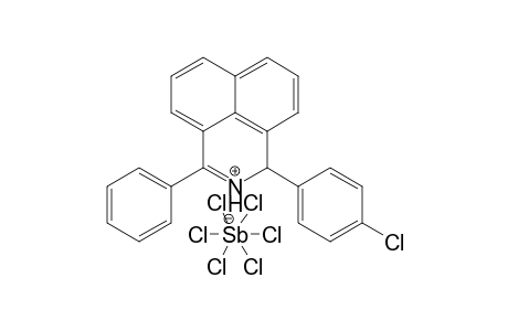 1-(4-chlorophenyl)-3-phenyl-1H-benzo[de]isoquinolinium-hexachloroantimonate