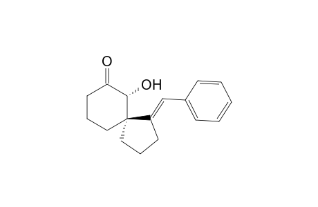 (5R*,6R*,E)-1-Benzylidene-6-hydroxyspiro[4.5]decan-7-one