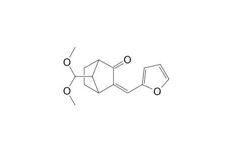 7-Dimethoxymethyl-3-furan-2-ylmethylenebicyclo[2.2.1]heptan-2-one