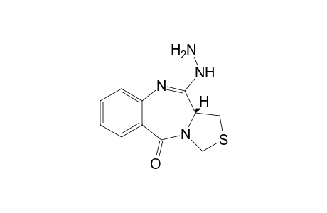 4-Diazanyl-3,3a-dihydro-1H-[1,3]thiazolo[4,3-c][1,4]benzodiazepin-10-one