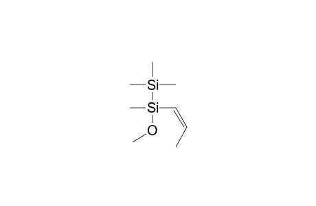Disilane, 1-methoxy-1,2,2,2-tetramethyl-1-(1-methylethenyl)-