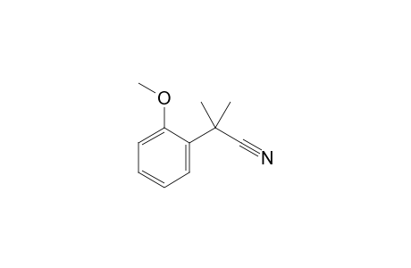 2-Methoxy-.alpha.,.alpha.-dimethylbenzeneacetonitrile