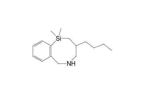 3-Butyl-1,1-dimethyl-3,4,5,6-tetrahydro-2H-5,1-benzazasilocine