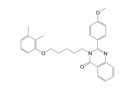 3-[5-(2,3-dimethylphenoxy)pentyl]-2-(4-methoxyphenyl)-4(3H)-quinazolinone