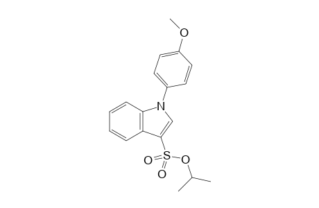 Isopropyl 1-(4-methoxyphenyl)-1H-indole-3-sulfonate