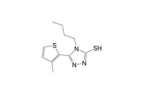 4-butyl-5-(3-methyl-2-thienyl)-4H-1,2,4-triazole-3-thiol