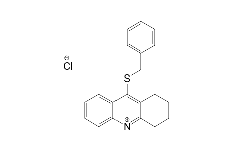 1,2,3,4-TETRAHYDRO-9-(1-BENZYLTHIO)-ACRIDINIUM-CHLORIDE