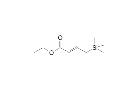 Ethyl 4-(trimethylsilyl)but-2-enoate