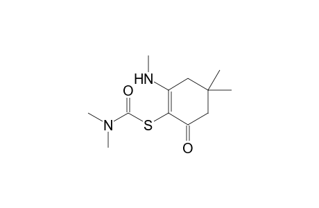 3-(N-Methylamino)-2-[(N,N-dimethylamino)carbonylthio]-5,5-dimethylcyclohex-2-en-1-one