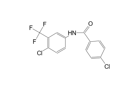 4-chloro-N-[4-chloro-3-(trifluoromethyl)phenyl]benzamide