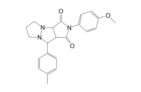 2-(4-methoxyphenyl)-9-(4-methylphenyl)tetrahydro-5H-pyrazolo[1,2-a]pyrrolo[3,4-c]pyrazole-1,3(2H,3aH)-dione