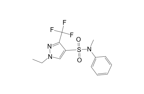 1-Ethyl-N-methyl-N-phenyl-3-(trifluoromethyl)-4-pyrazolesulfonamide