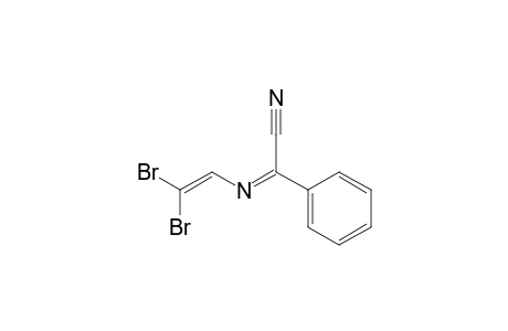 Benzeneacetonitrile, .alpha.-[(2,2-dibromoethenyl)imino]-