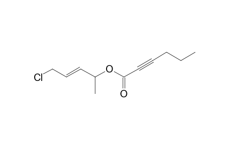 1'-Methyl-4'-chloro-2'-(E)-Butenyl 2-hexynoate