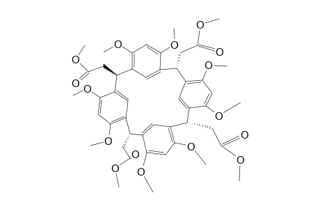 C-(CARBOMETHOXYMETHYL)-CALIX-[4]-RESORCINARENE;1,2-ALTERNATE-ISOMER