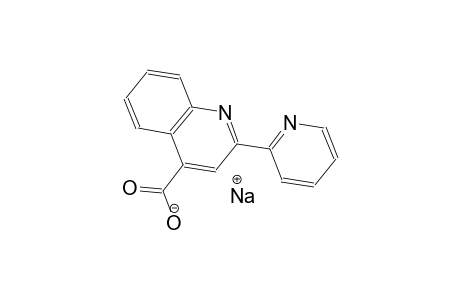 sodium 2-(2-pyridinyl)-4-quinolinecarboxylate