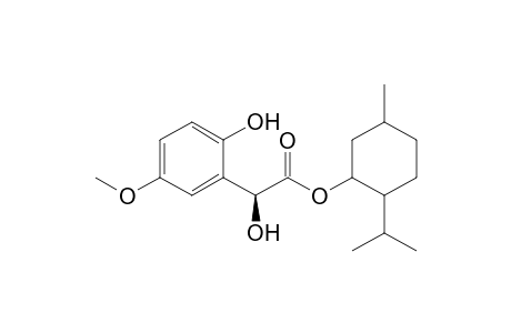 (2S)-2-(2-Hydroxy-5-methoxyphenyl)-2-hydroxyethanoic acid (-)-Menthyl ester