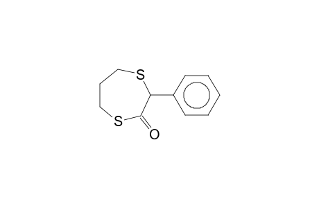 1,4-Dithiepan-2-one, 3-phenyl-