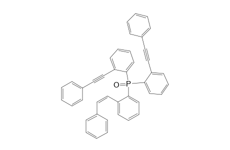 Phosphine oxide, [2-(2-phenylethenyl)phenyl]bis[2-(phenylethynyl)phenyl]-, (E)-