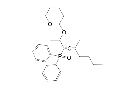 2-(2-DIPHENYLPHOSPHINOYL-1,4-DIMETHYL-OCTA-2,3-DIEN-YL-OXY)-TETRAHYDRO-2H-PYRAN