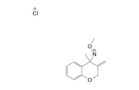 4-METHOXYAMINO-4-METHYL-3-METHYLIDENECHROMANE-HYDROCHLORIDE