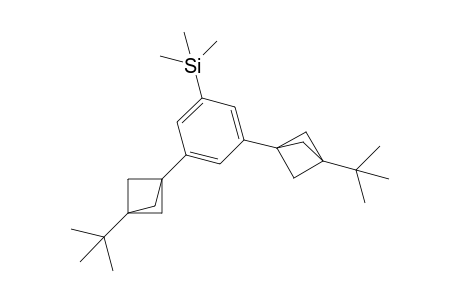 1,3-bis[3'-t-Butylbicyclo[1.1.1]pent-1'-yl]-5-(trimethylsilyl)benzene
