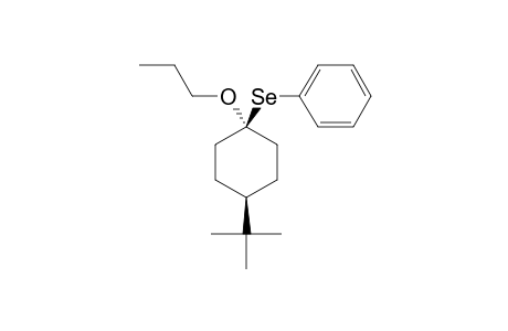 CIS-4-TERT.-BUTYL-1-(PHENYLSELENO)-1-PROPOXYCYCLOHEXANE