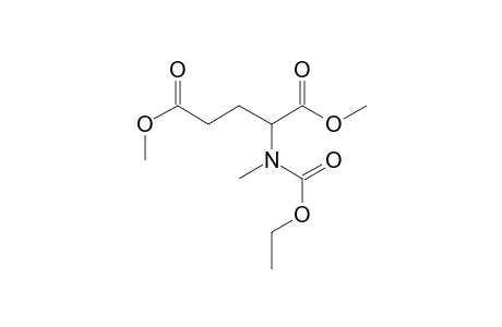 L-Glutamic acid, N-methyl-N-ethoxycarbonyl-, dimethyl ester (isomer 2)