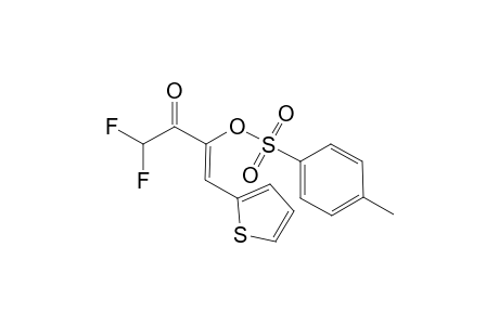 (Z)-1,1-Difluoro-4-(2-thienyl)-3-(tosyloxy)but-3-en-2-one