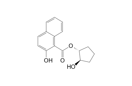 (1R,2R)-2-(2-Hydroxy-1-naphthalenecarbonyloxy)-1-cyclopentanol