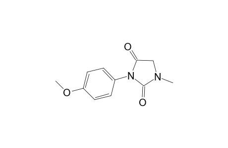 3-(4-Methoxyphenyl)-1-methylimidazolidine-2,4-dione