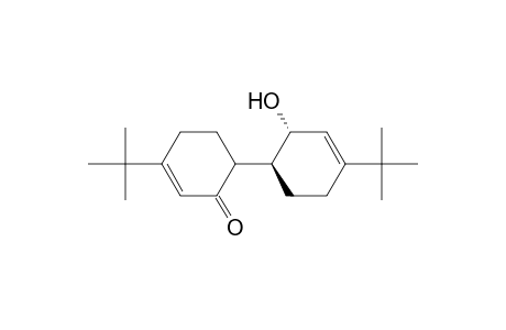 [Bi-3-cyclohexen-1-yl]-2-one, 4,4'-bis(1,1-dimethylethyl)-2'-hydroxy-, [1'.alpha.(S*),2'.alpha.]-(.+-.)-
