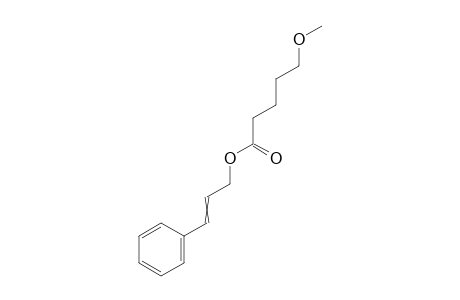 Cinnamyl 5-methoxypentanoate