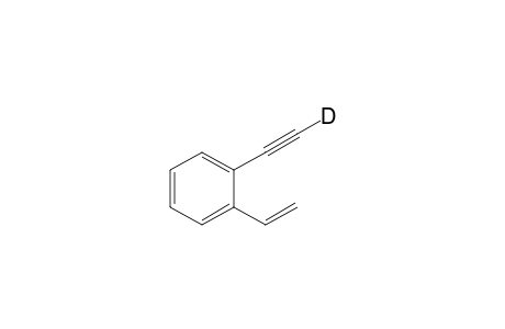 2-(2'-Deuterioethynyl)styrene