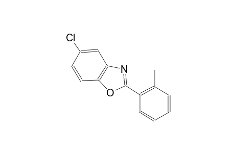 5-chloro-2-(2-methylphenyl)-1,3-benzoxazole