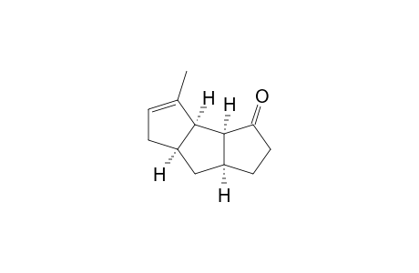 (3a.alpha.,3b.alpha.,6a.alpha.,7a.alpha.)-1,2,3a,3b,6,6a,7,7a-Octahydro-4-methyl-3H-cyclopenta[a]pentalen-3-one