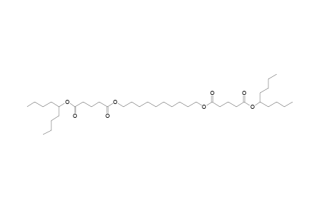 Pentanedioic acid, 1,10-decanediyl bis(1-butylpentyl) ester