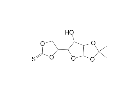 Allofuranose, 1,2-O-isopropylidene-, cyclic 5,6-(thiocarbonate), .alpha.-D-