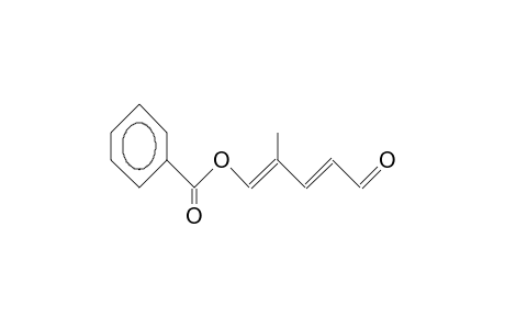 4-Methyl-5-benzoyloxy-2,4-pentadienal