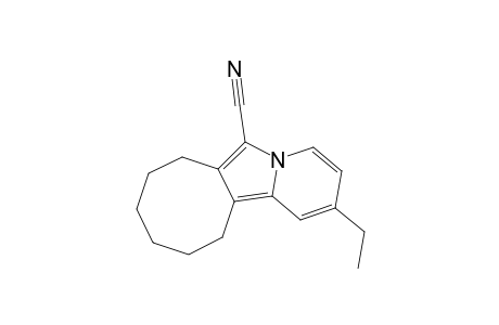 4-ETHYL-8-CYANO-7-AZATRICYClO-[7.6.0.0(2,7)]-PENTADECA-1,3,5,8-TETRAENE