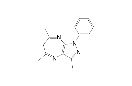 1-Phenyl-3,5,7-trimethyl-6H-pyrazolo(3,4-b)(1,4)diazepine