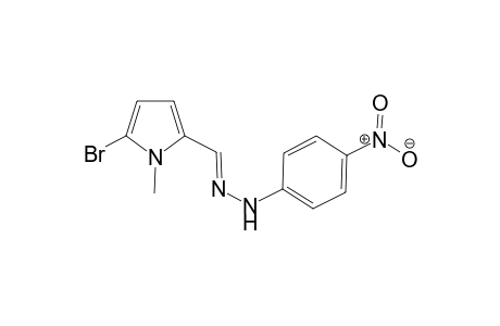 1-Methyl-2-formyl-5-bromopyrrole-(4-nitrophenyl)hydrazone