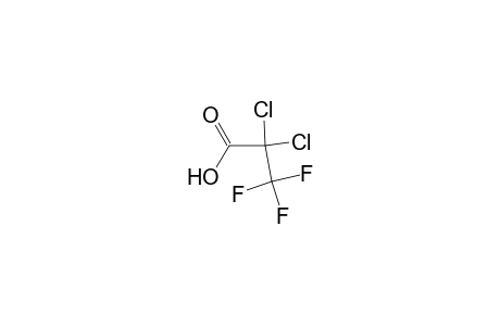 2,2-bis(chloranyl)-3,3,3-tris(fluoranyl)propanoic acid
