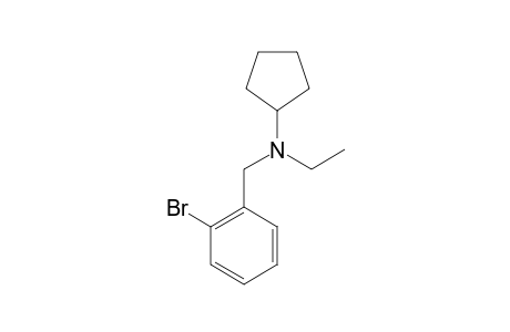 N-CYClOPENTYL-N-ETHYL-2-BrOMOBENZYLAMINE