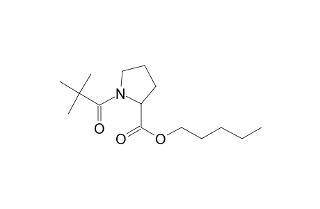 L-Proline, N-pivaloyl-, pentyl ester