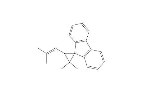 Spiro[cyclopropane-1,9'-[9H]fluorene], 2,2-dimethyl-3-(2-methyl-1-propenyl)-