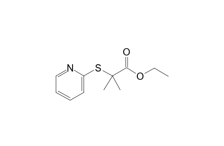 2-(1-Thia-2-methyl-2-carbethoxypropyl)pyridine